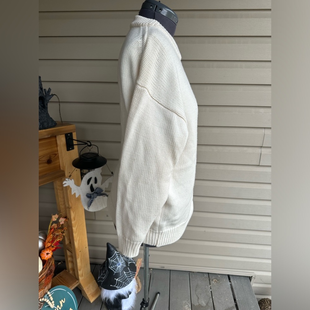 Aritzia Wilfred Rosemary Crewneck merino wool super soft sweater - Picture 13 of 17